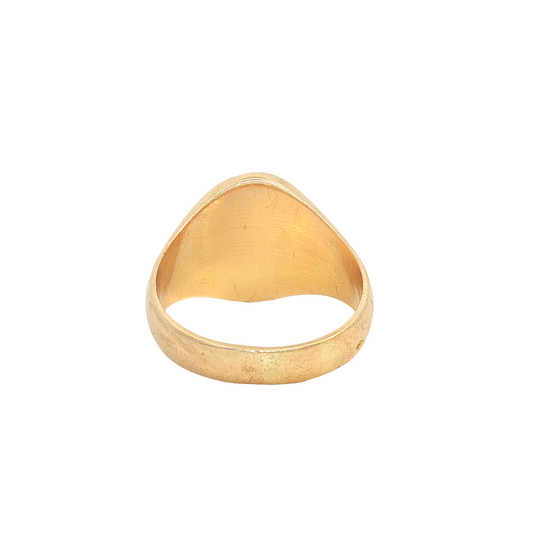 Vintage Crest Signet Ring