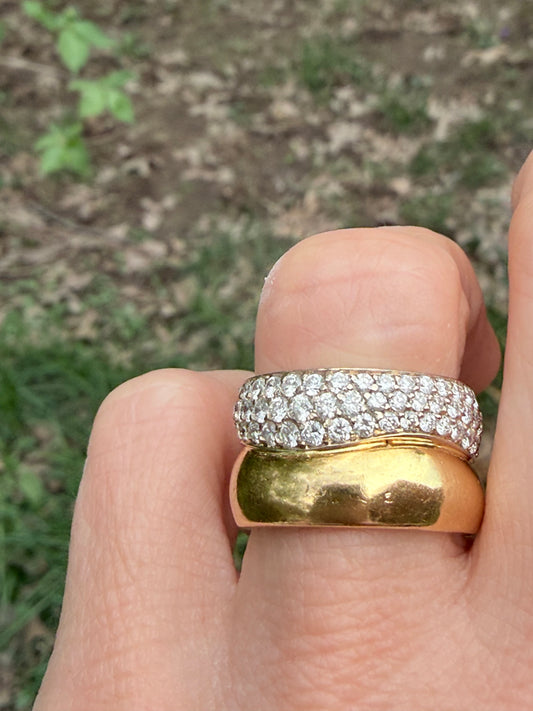 Vintage Cartier Love Me Collection Diamond Ring