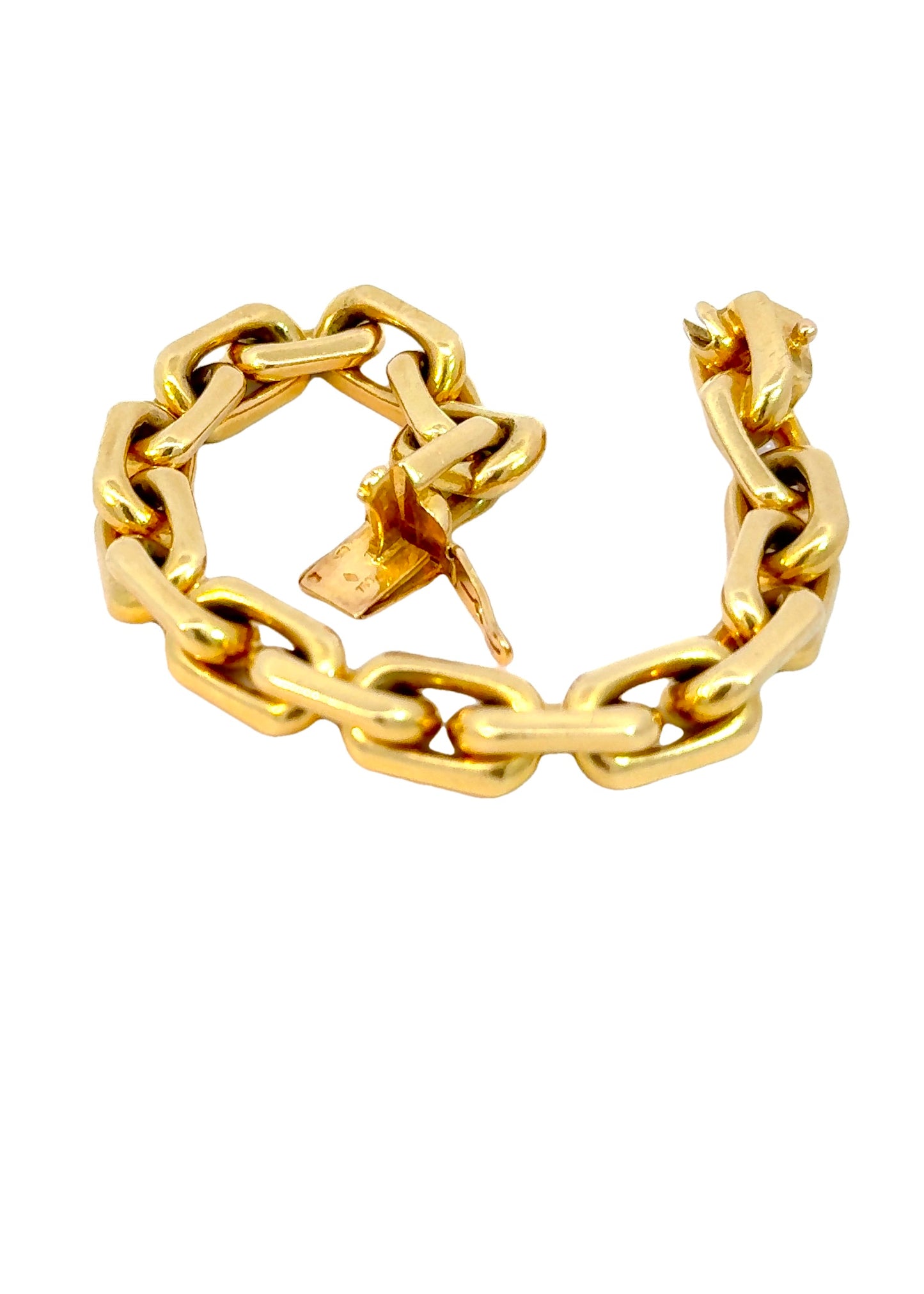 Vintage Boucheron Biker Bracelet French Maker Rollang and Cie