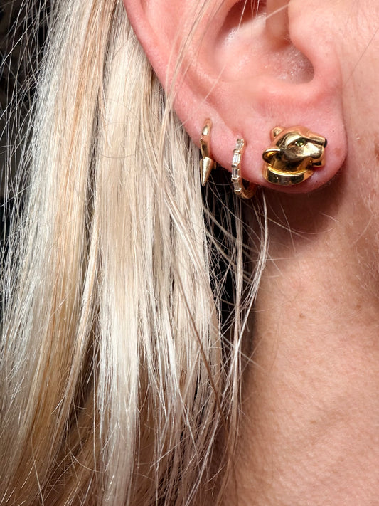 Panthére De Cartier Stud Earrings