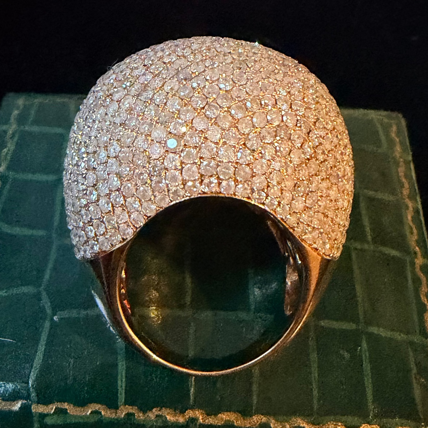Diamond Microphone Ring