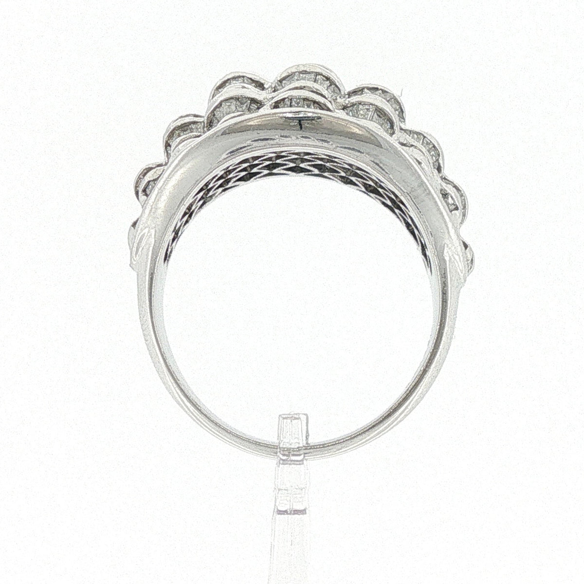 Vintage Diamond Basketweave Ring
