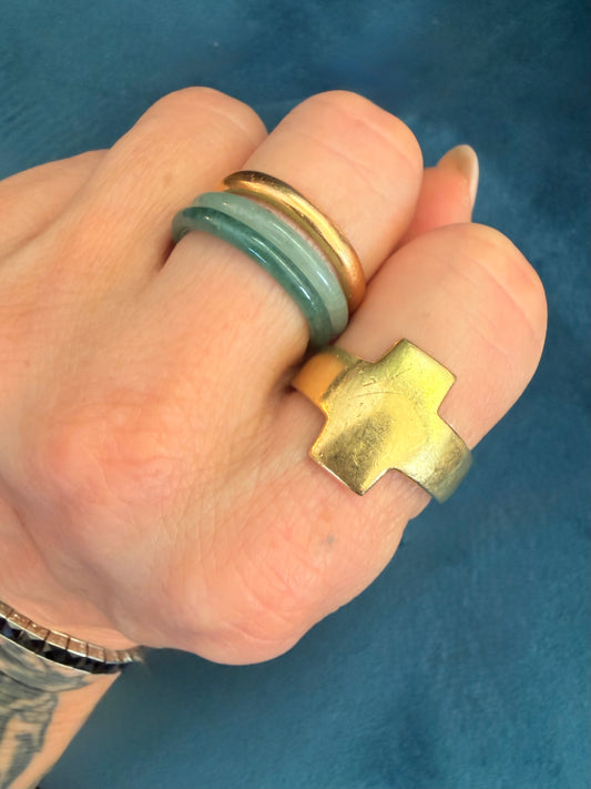 Robert Lee Morris Cross Ring