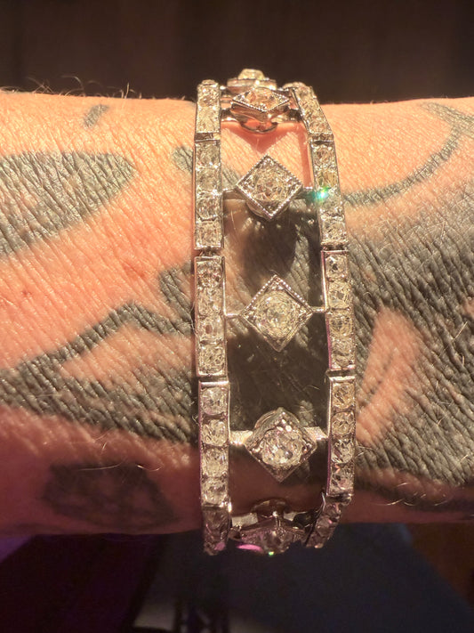 Belle Epoque Chaumet Diamond Bracelet