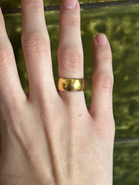 22ct UK Hallmarked Cigar Band