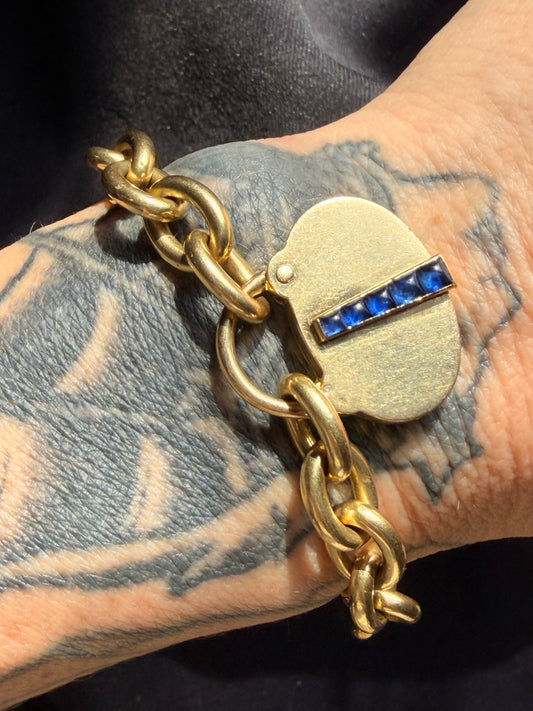 Vintage 1960s Cartier Padlock Bracelet