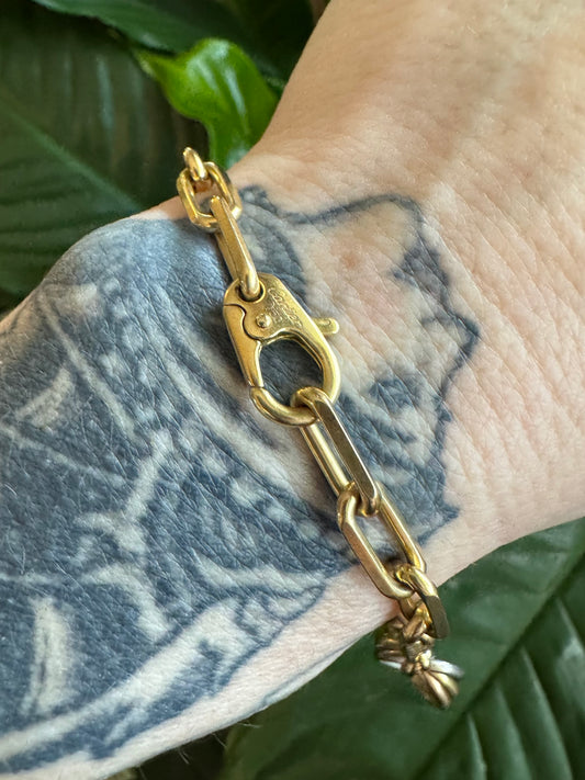 Vintage Cartier Paperclip Trinity Bracelet