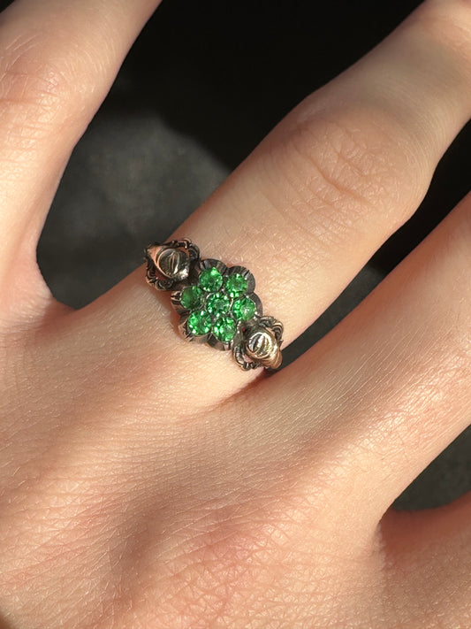 Georgian Green Paste Ring