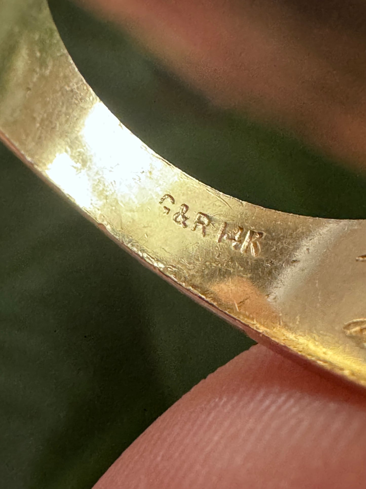 Vintage Textured Knot Ring