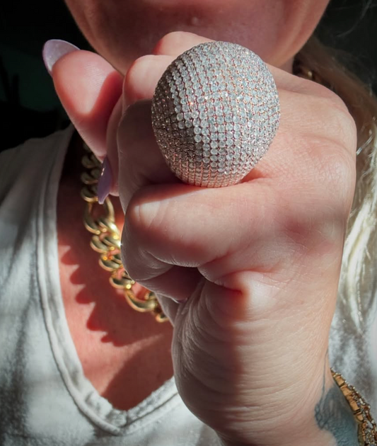 Estate XL Pavé Diamond Dome Cocktail Ring