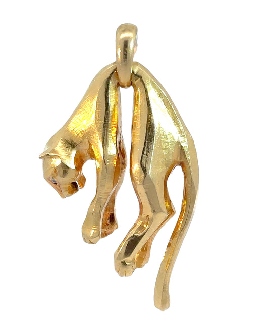 Vintage Cartier Panthere Pendant