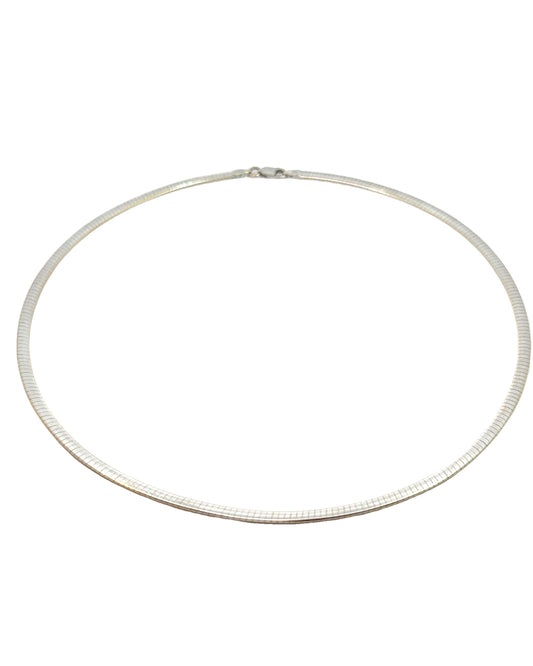 Vintage 18k Reversible Two Tone Gold Collar Necklace