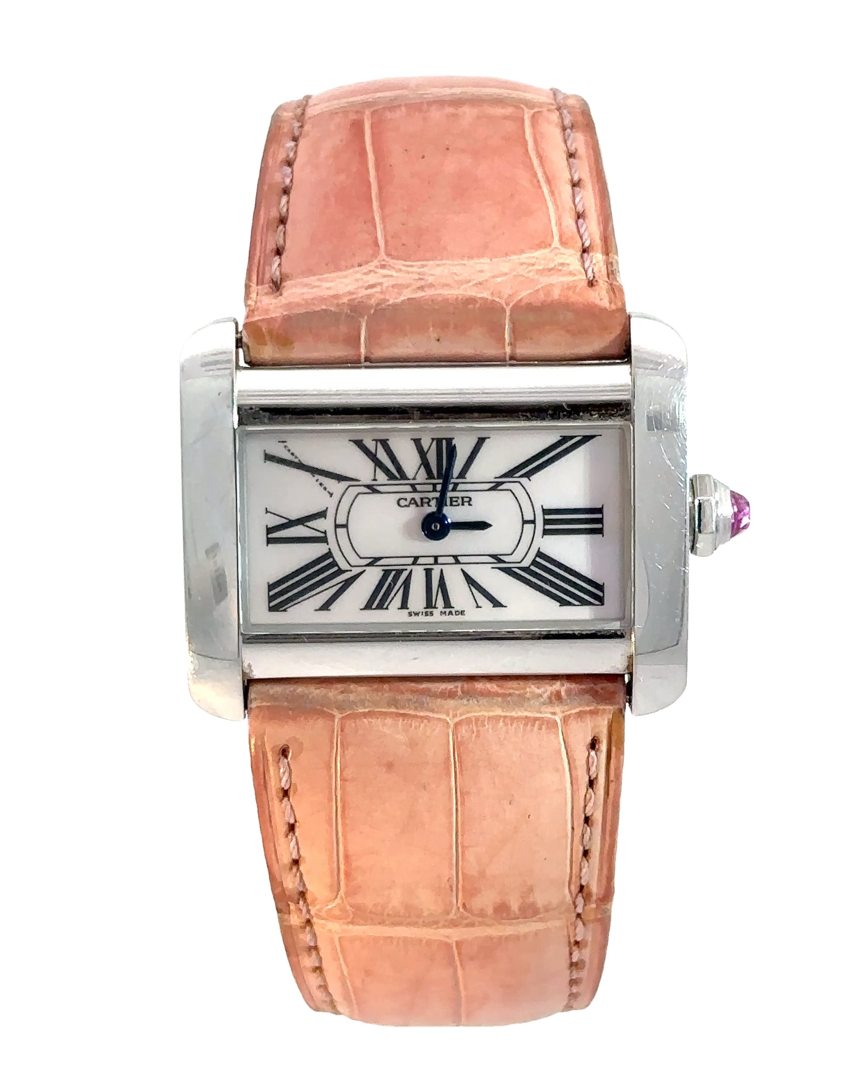 2002 Cartier Tank Divan Watch Model 2599 – Estate Jewelry Mama