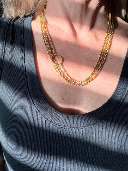 SOLD- Portuguese Long Rolo Chain