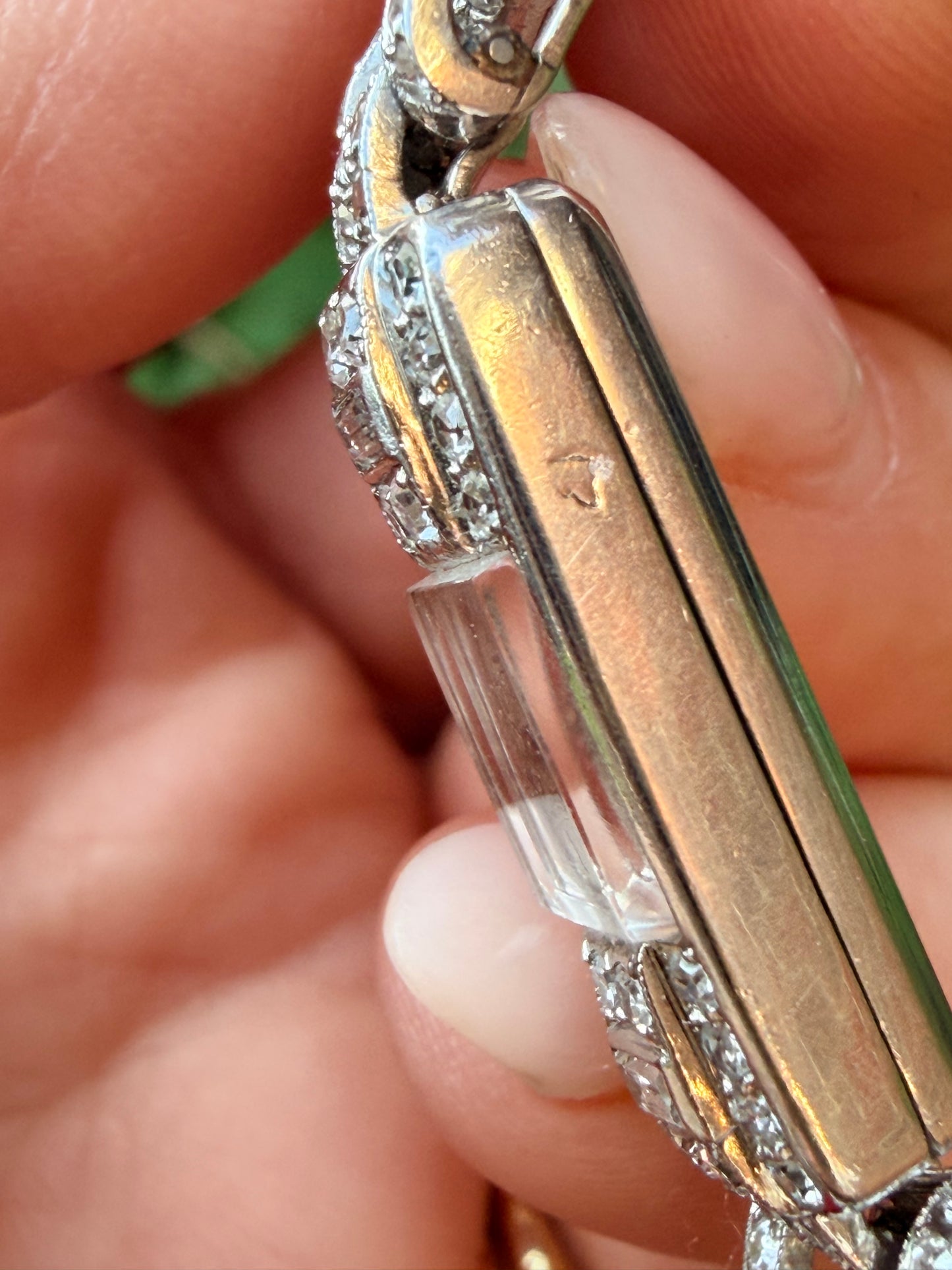 Charlton French Diamond Deco Watch