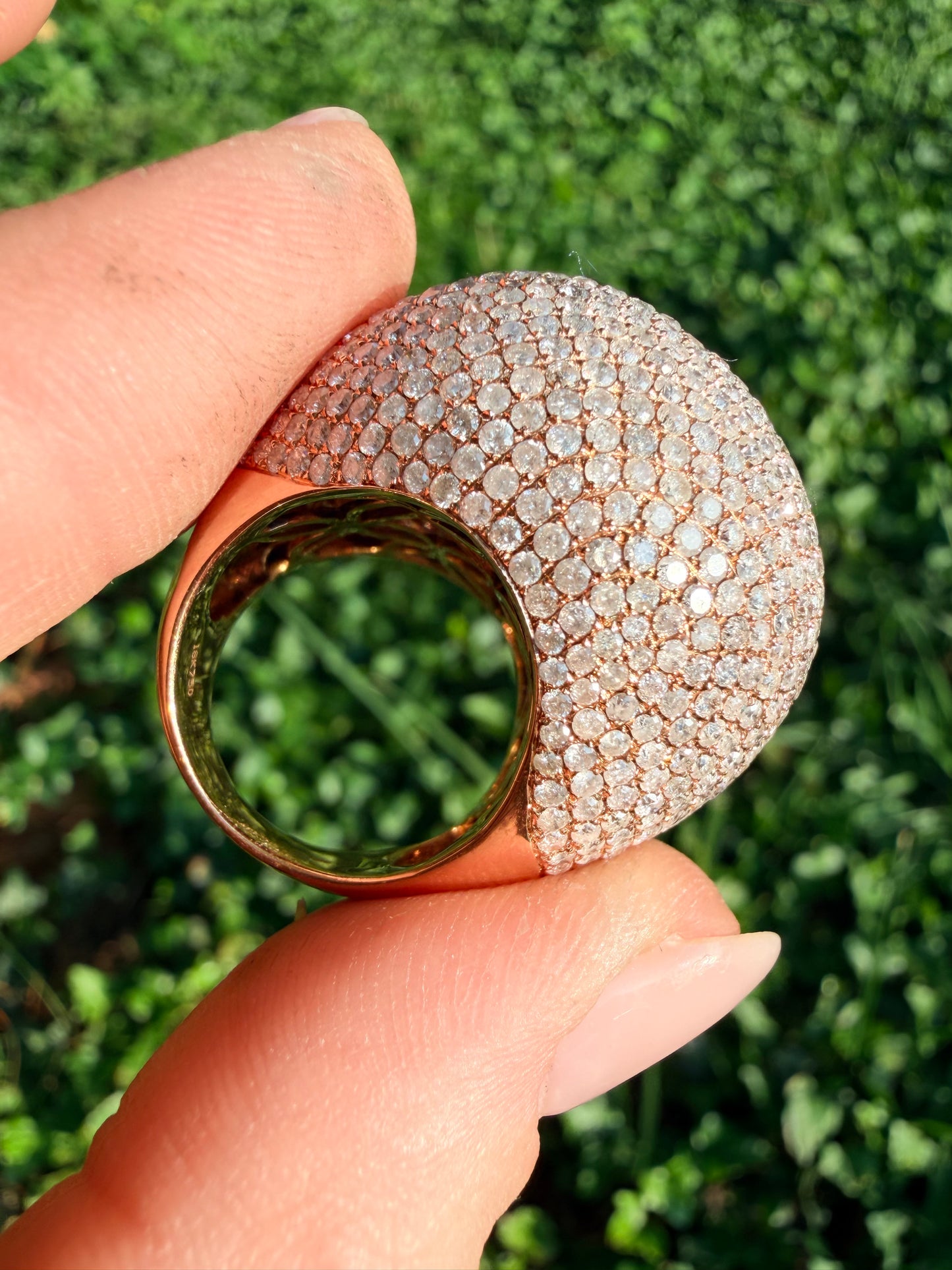 Diamond Microphone Ring