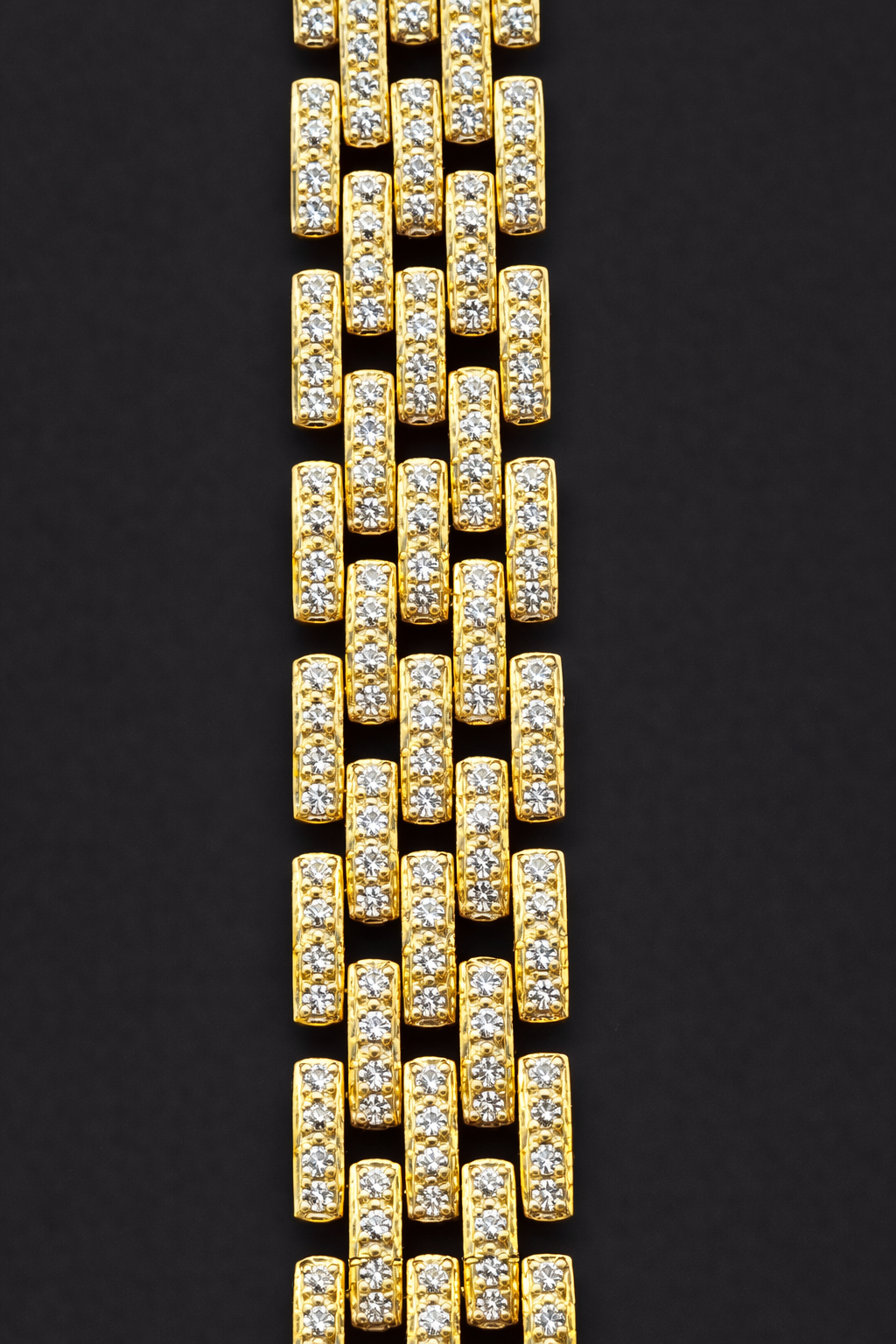 Vintage Panther Style Link Bracelet