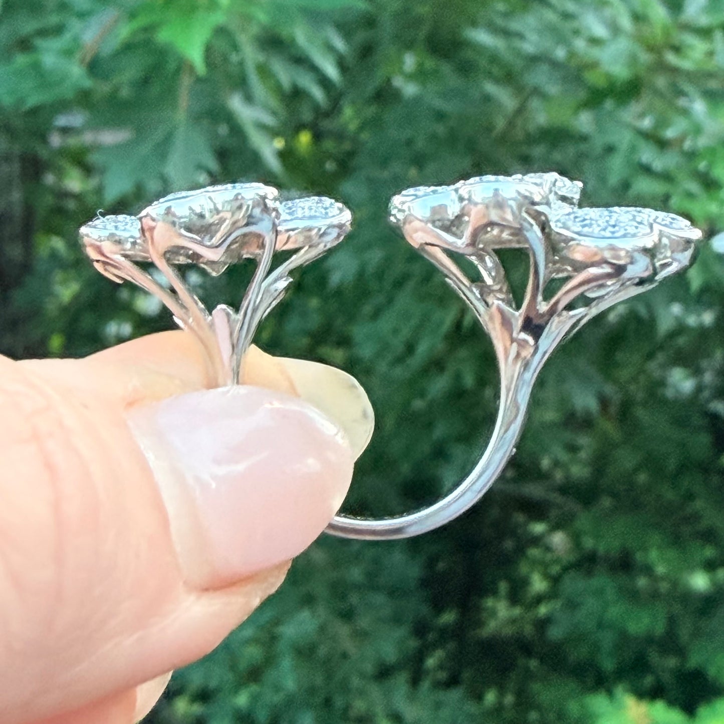 Van Cleef & Arpels Double Cosmos Diamond Ring