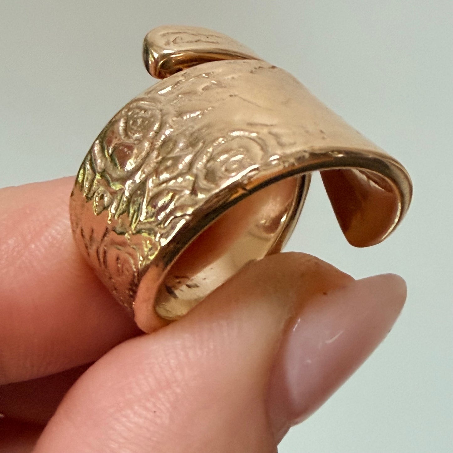 Vintage Wrapped Spoon Ring
