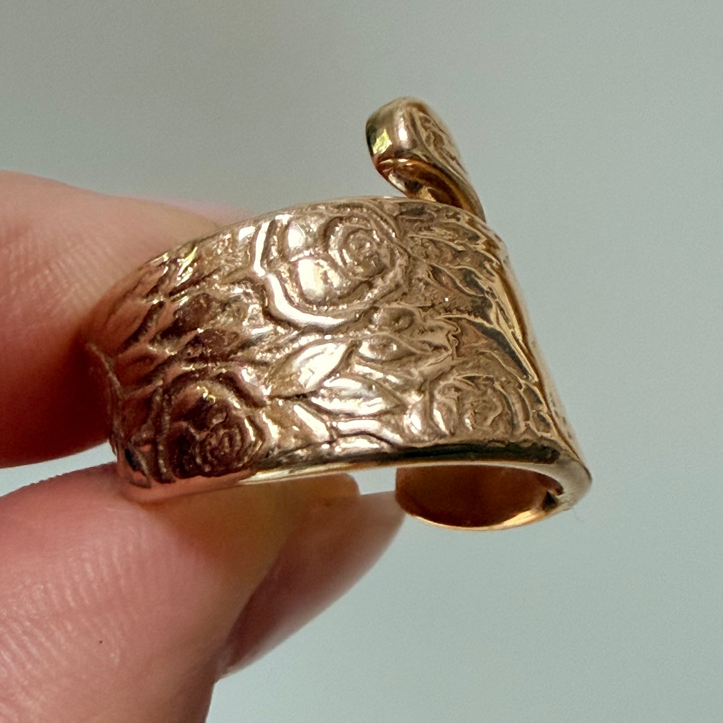 Vintage Wrapped Spoon Ring