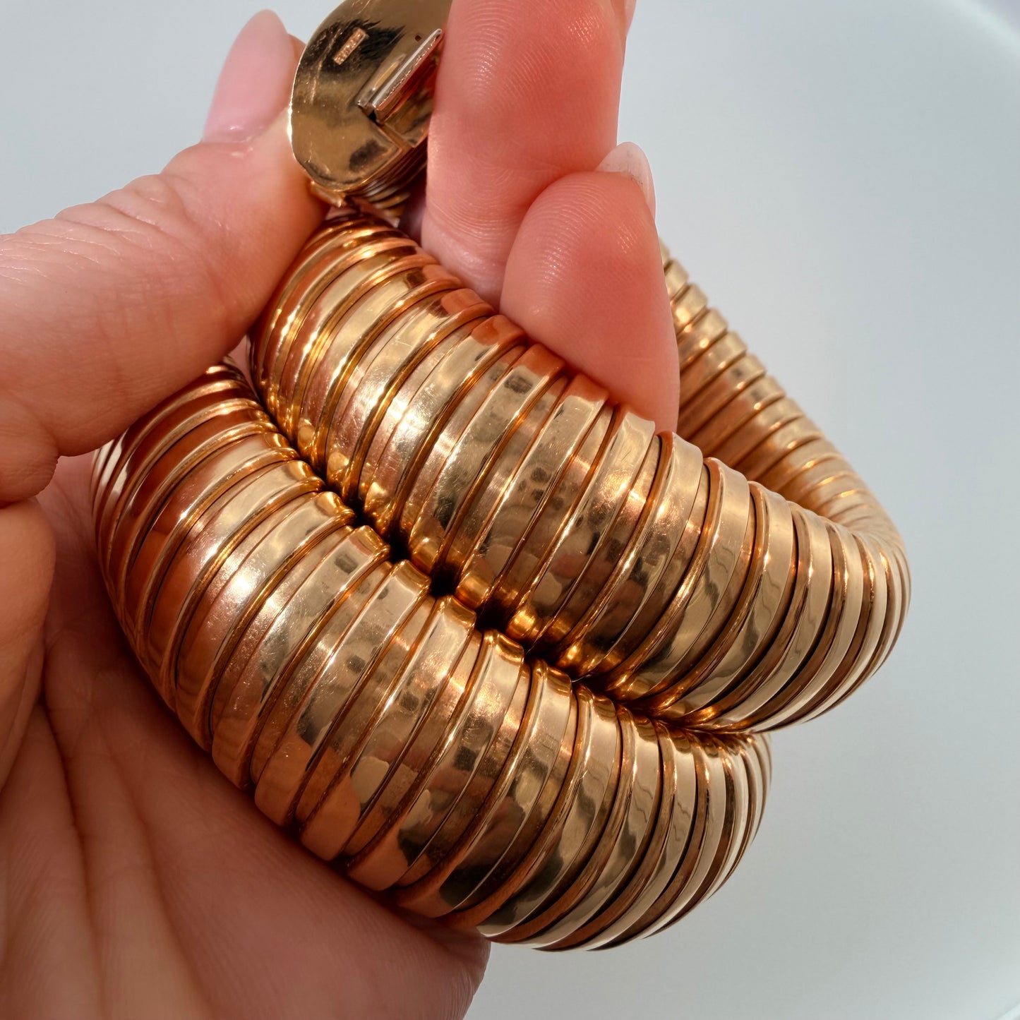 Vintage Bvlgari Tubogas Necklace