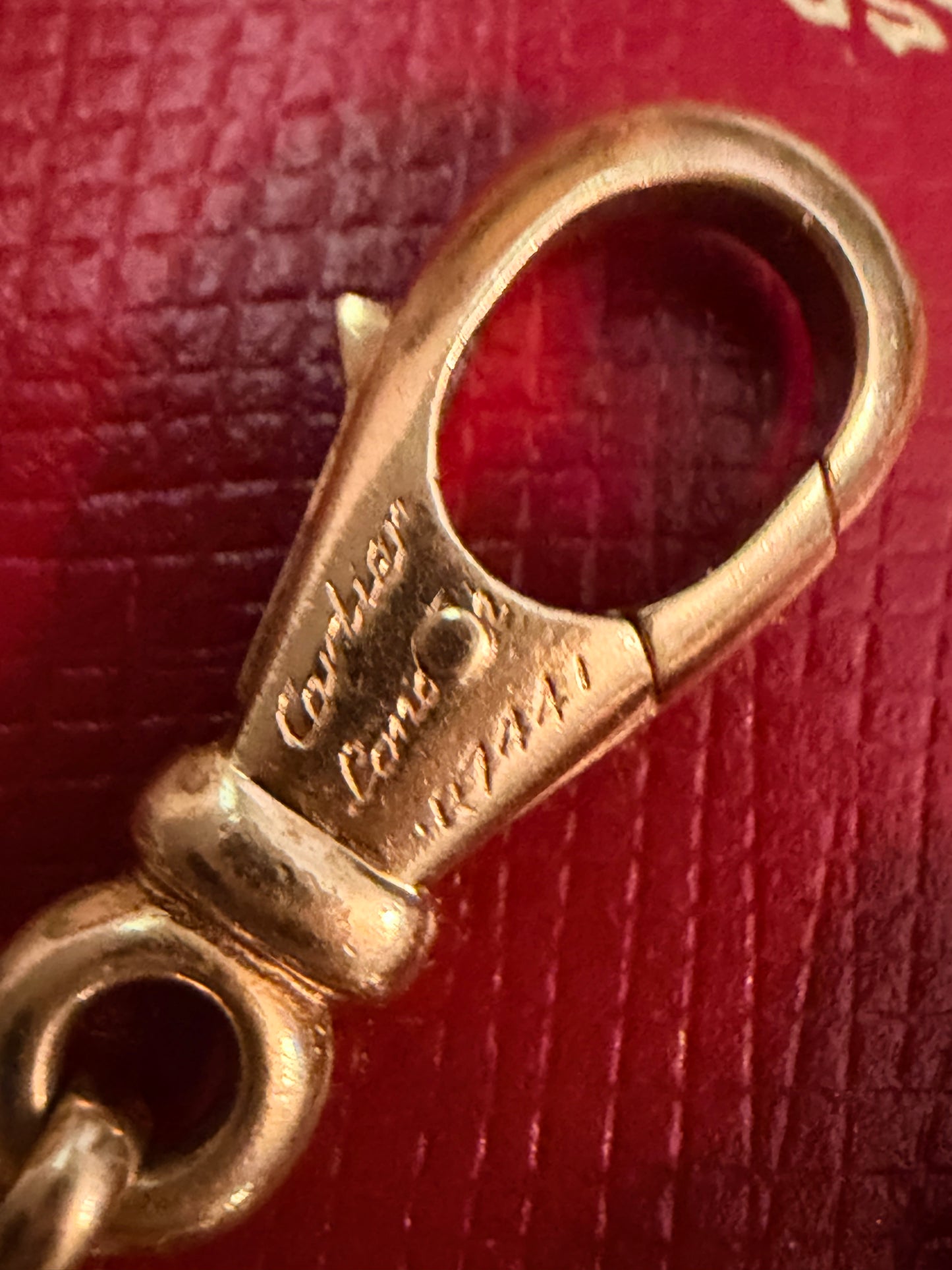 Cartier Infinity Charm Bracelet