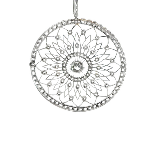 Art Deco Diamond Pendant Necklace