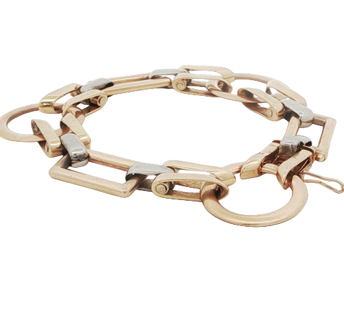 Georges L'Enfant 1970s Geometric Bracelet