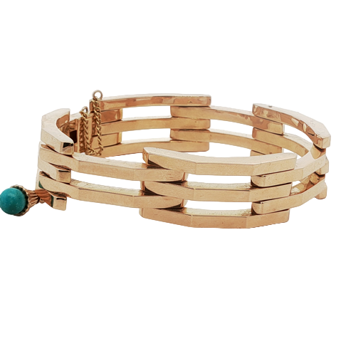 Vintage Retro Slant Bracelet