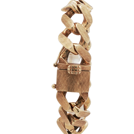 Vintage Pyramid Curb  Bracelet