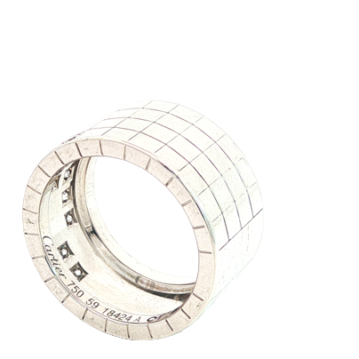 Cartier Diamond Wide Set Band Ring