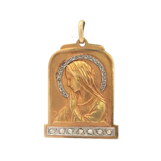 Vintage Mary Madonna Pendant