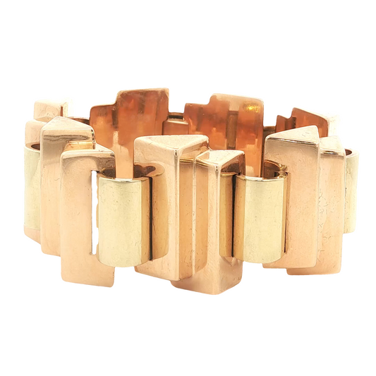 Retro Portuguese Geometric Bracelet