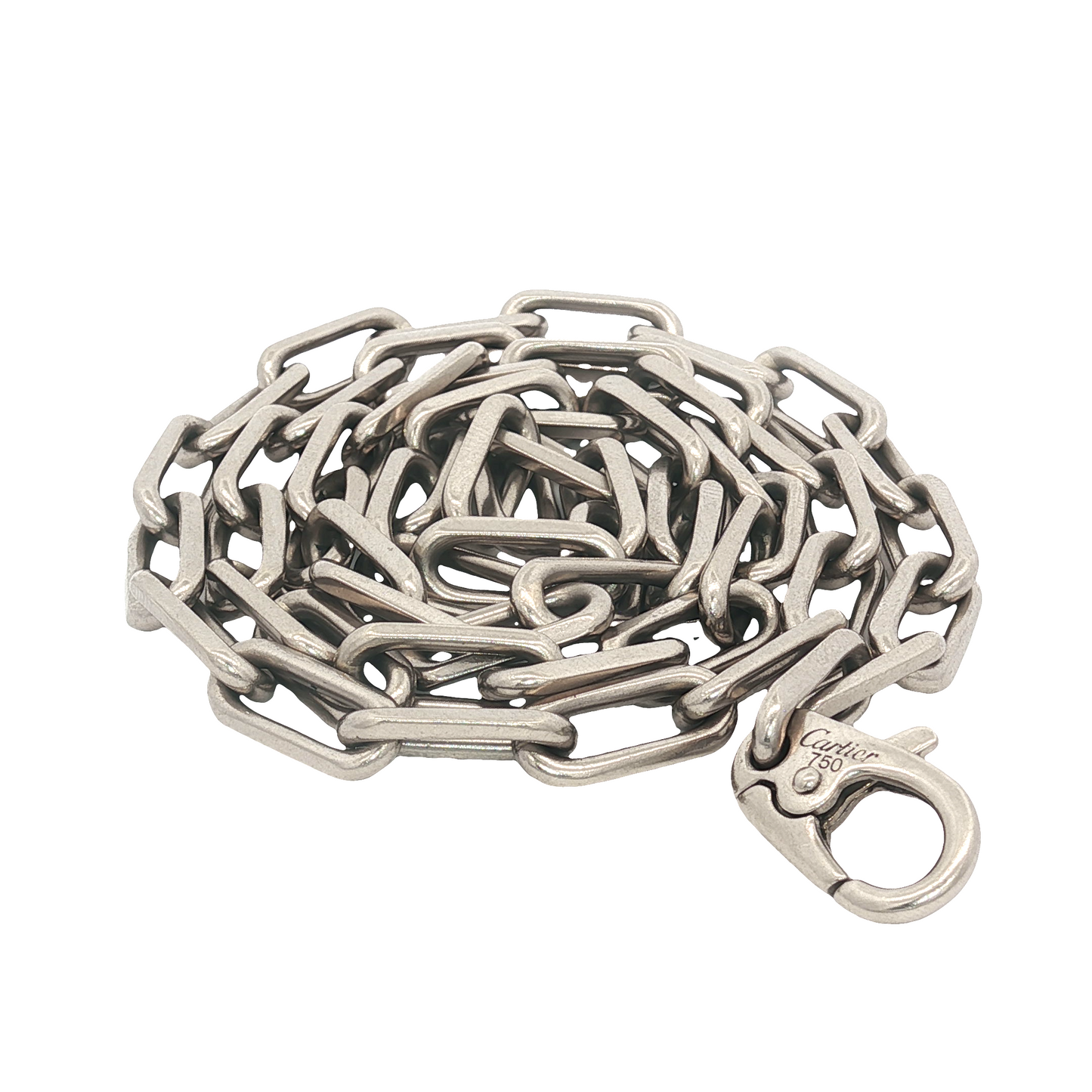 Santos de Cartier White Gold Chain