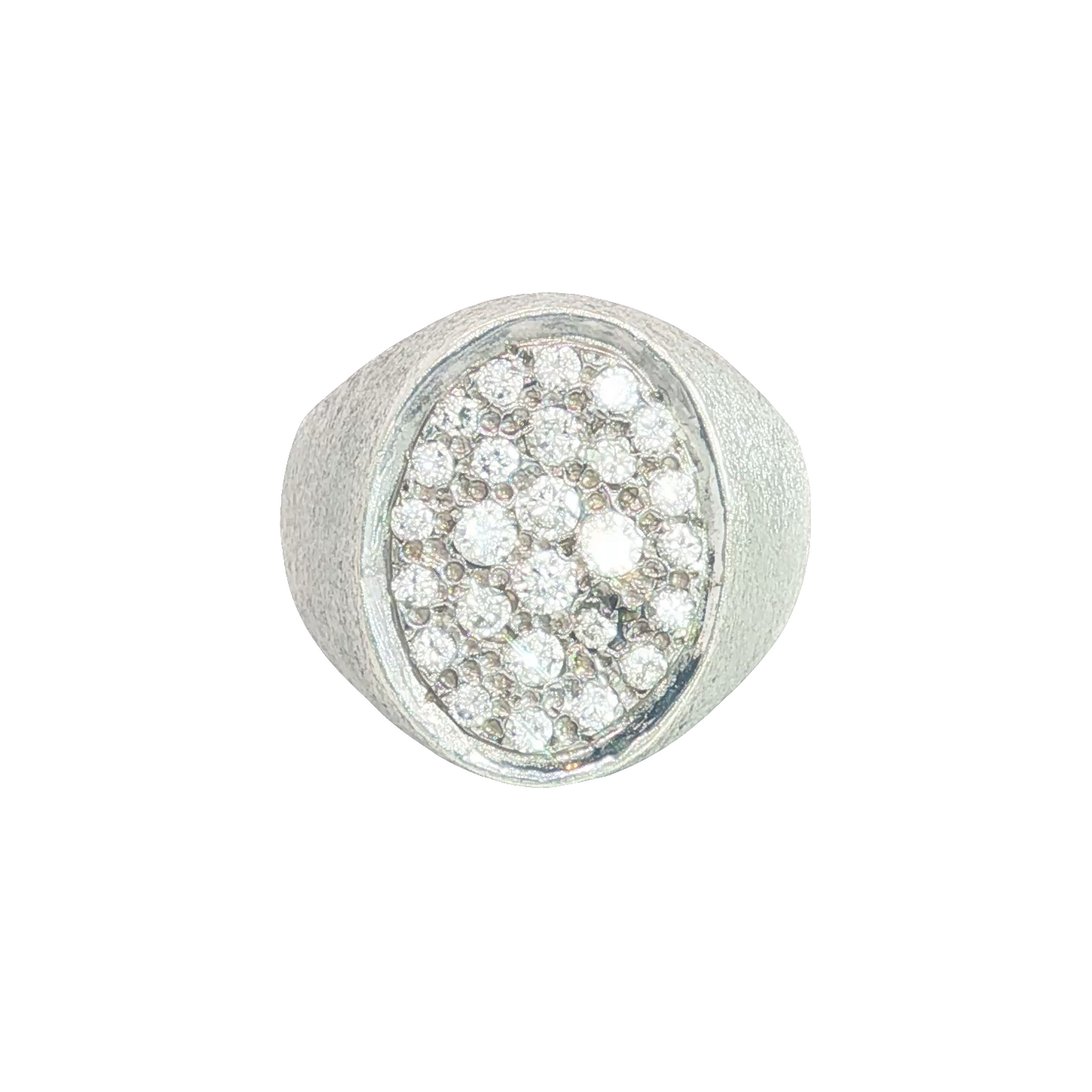 Vintage Diamond Signet Ring