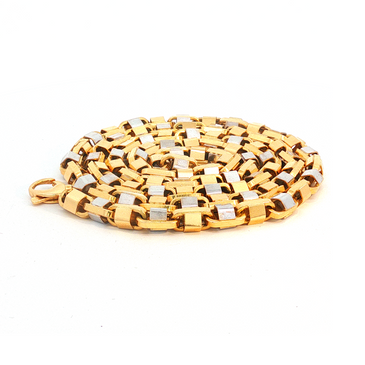 Vintage Mirror Wrapped Biker Chain