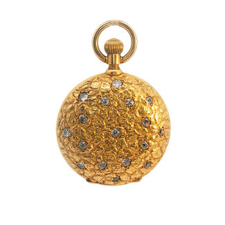 Antique Diamond Pocket Watch