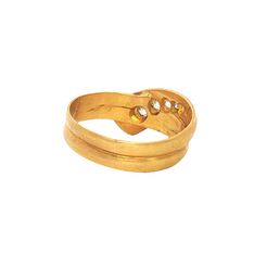 Antique Diamond Snake Ring