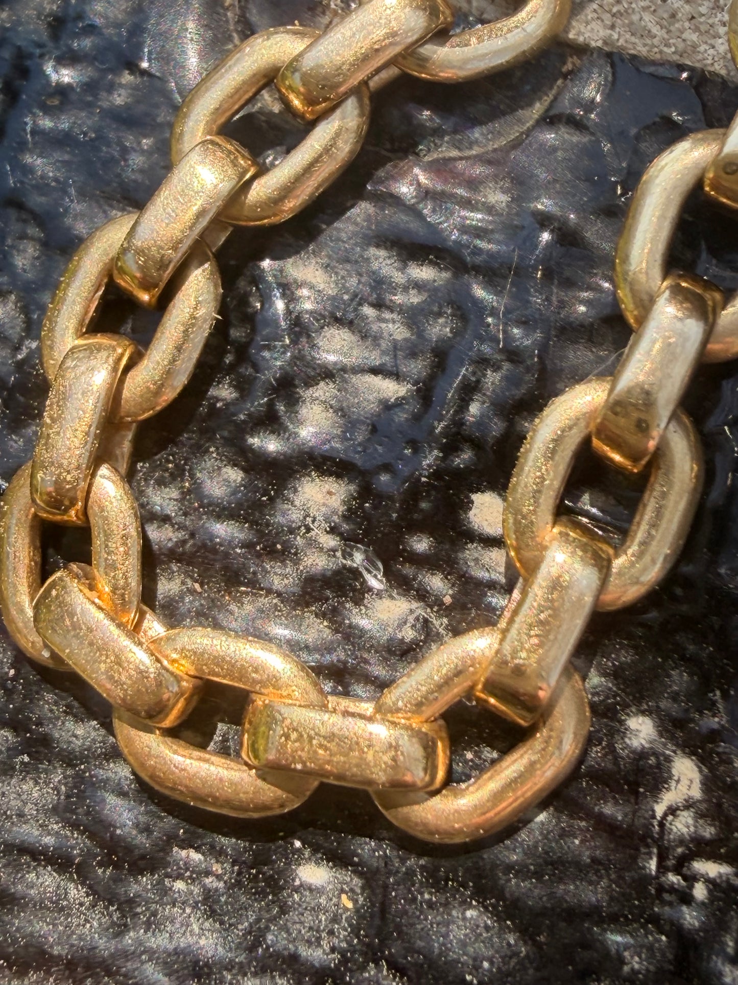Vintage Cartier Meplat Oval Link Bracelet