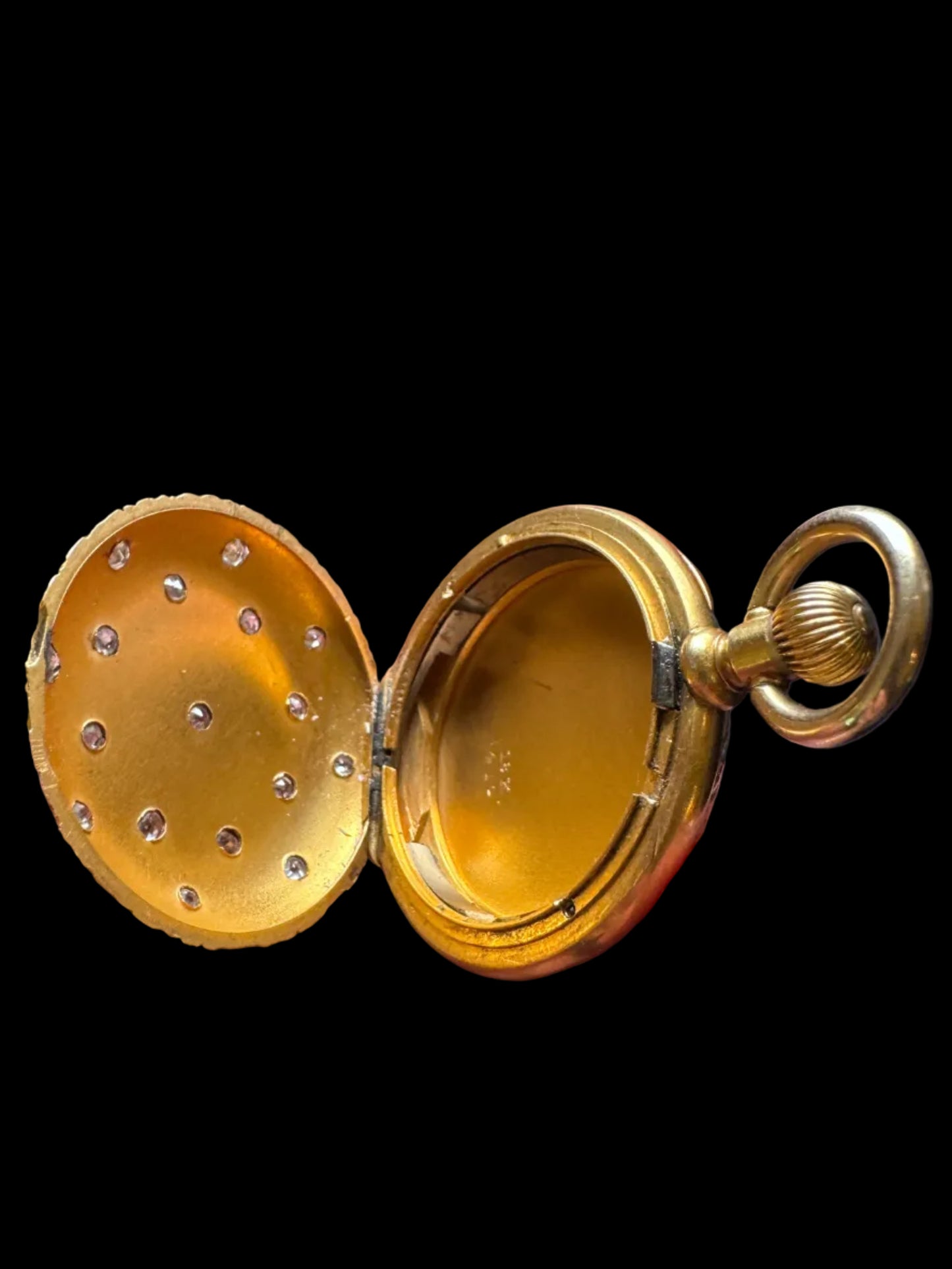 Antique Diamond Locket Pendant