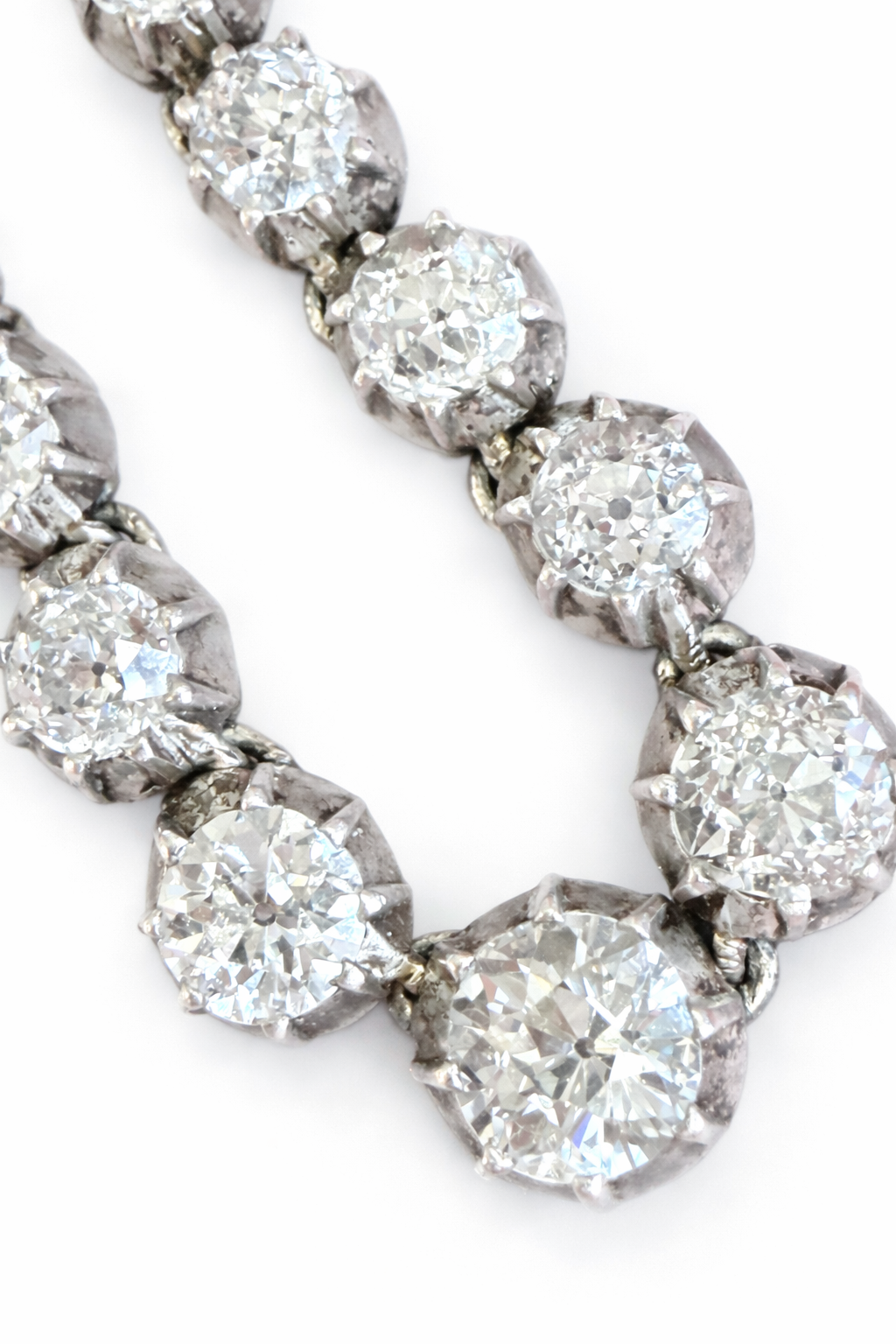 Victorian Diamond Riviera Necklace