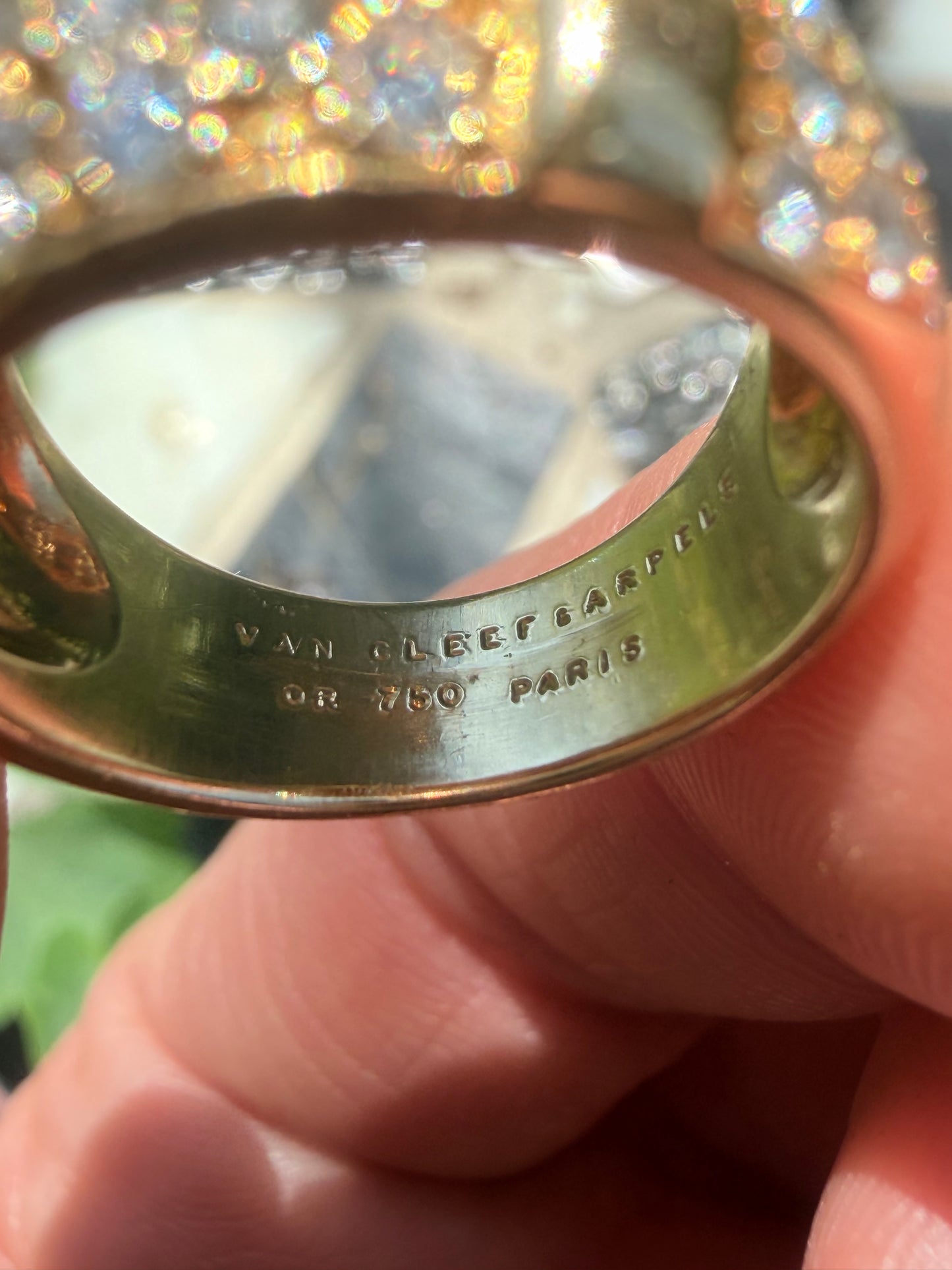 Vintage Van Cleef & Arpels Pavé Set Ring