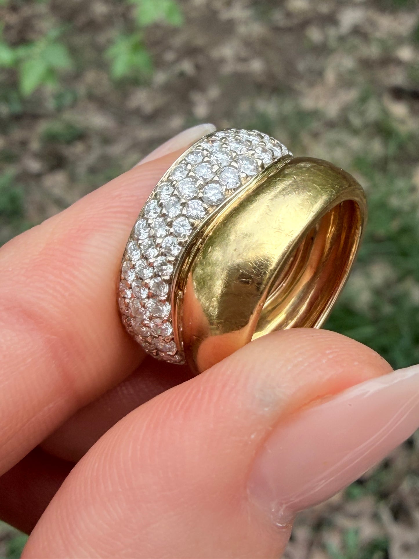 Vintage Cartier Love Me Collection Diamond Ring