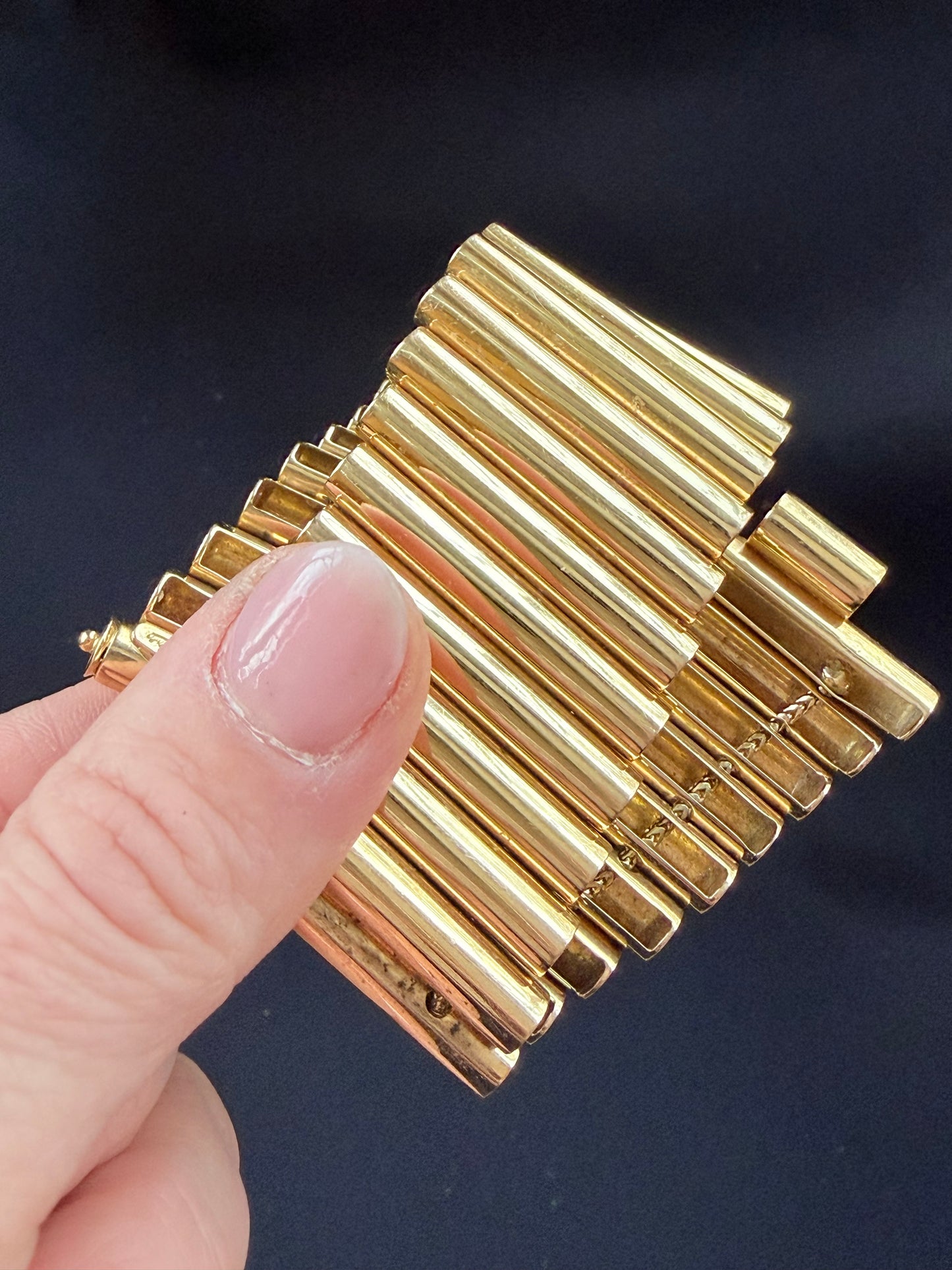 Vintage Marchisio Tubular Bracelet