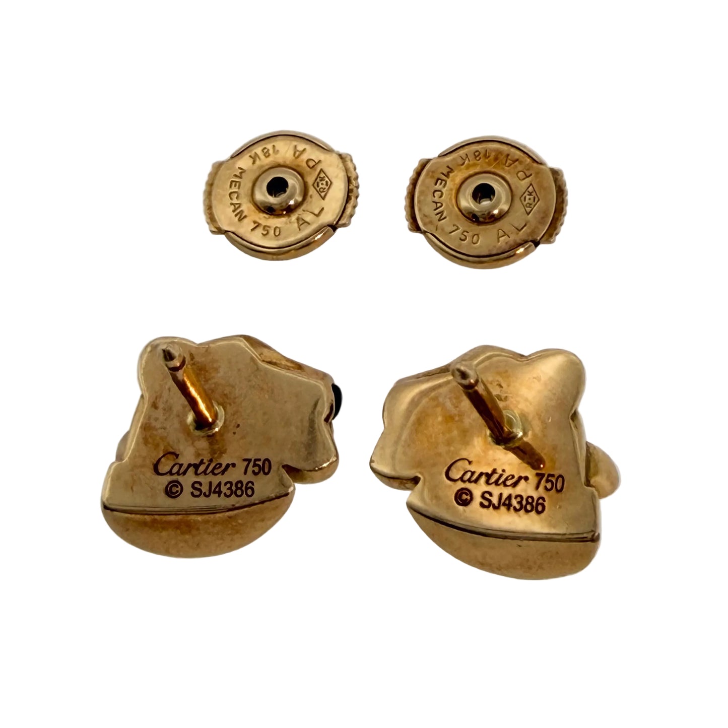 Panthére De Cartier Stud Earrings