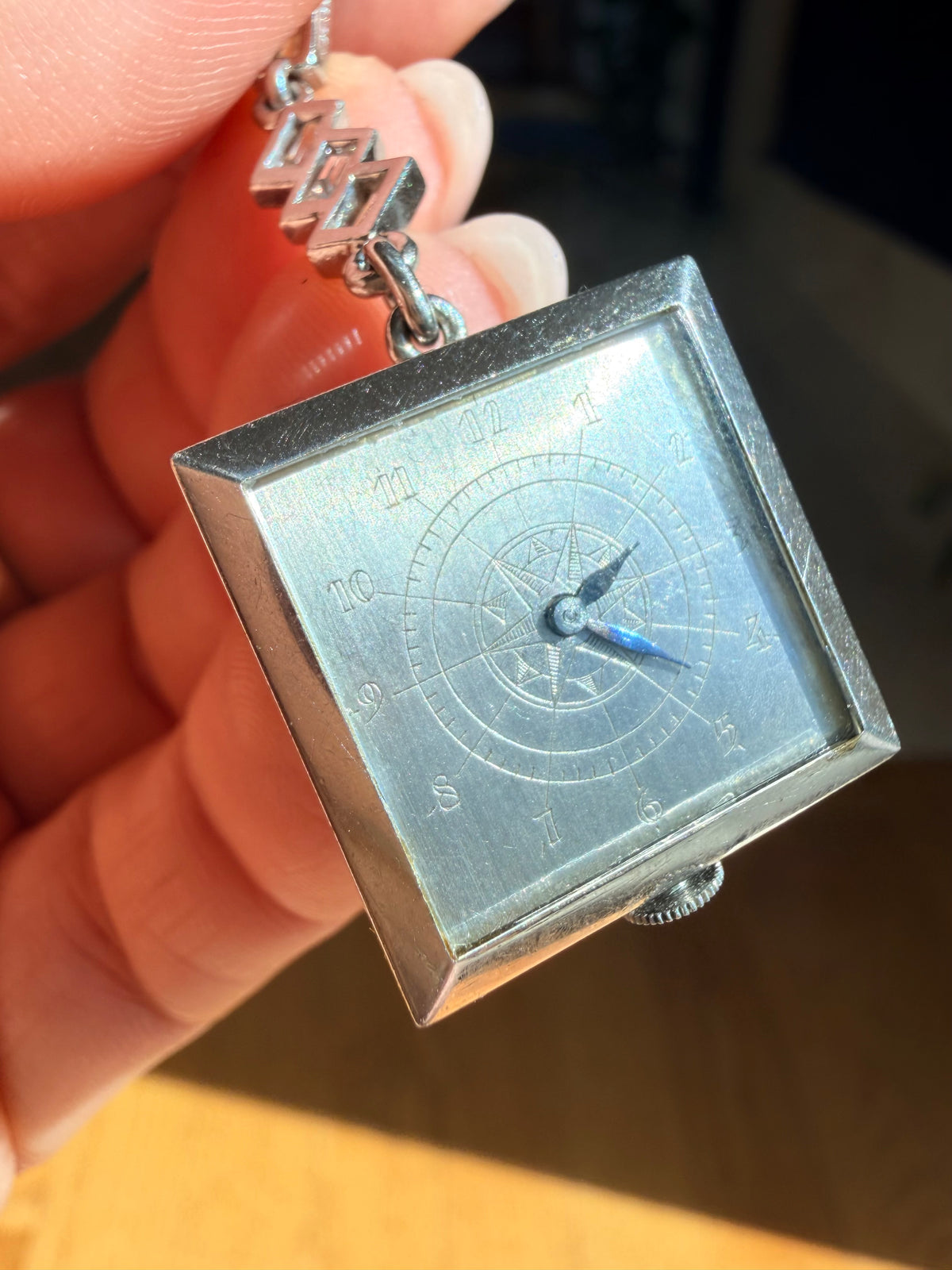 Maboussin Art Deco Rooster Watch Pendant