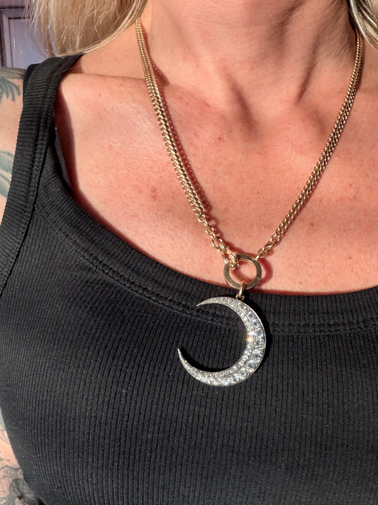 Vintage Double Curb Link Chain