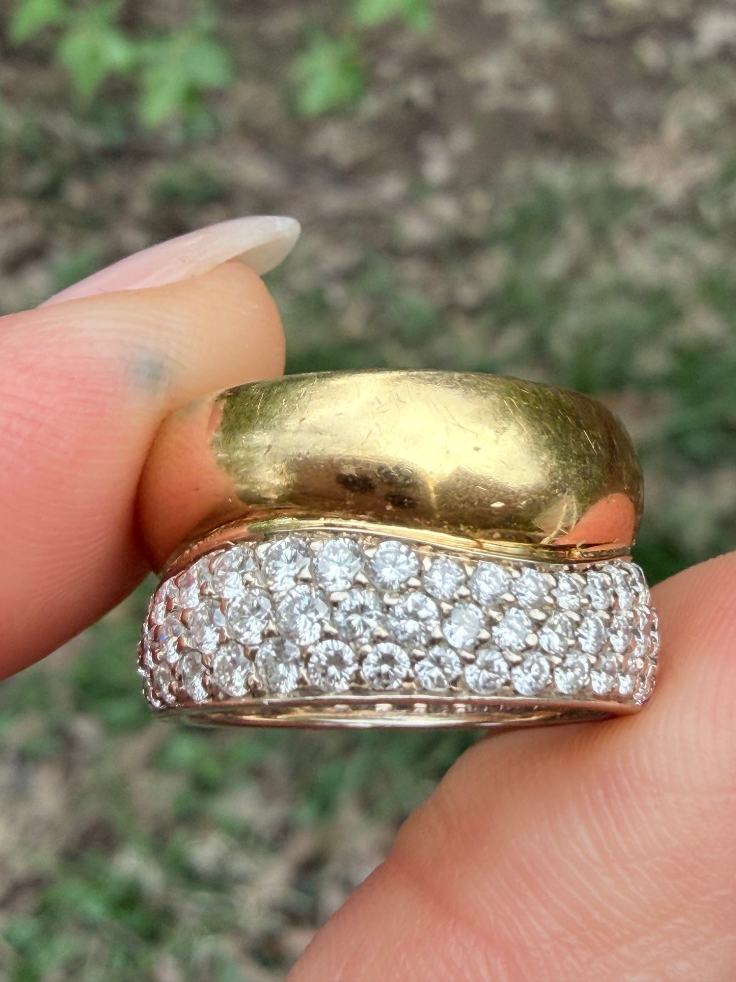 Vintage Cartier Love Me Collection Diamond Ring