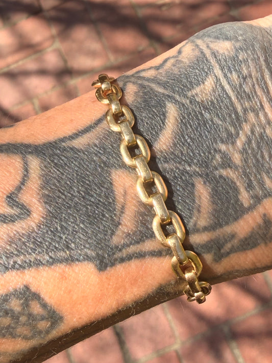 Vintage Cartier Meplat Oval Link Bracelet