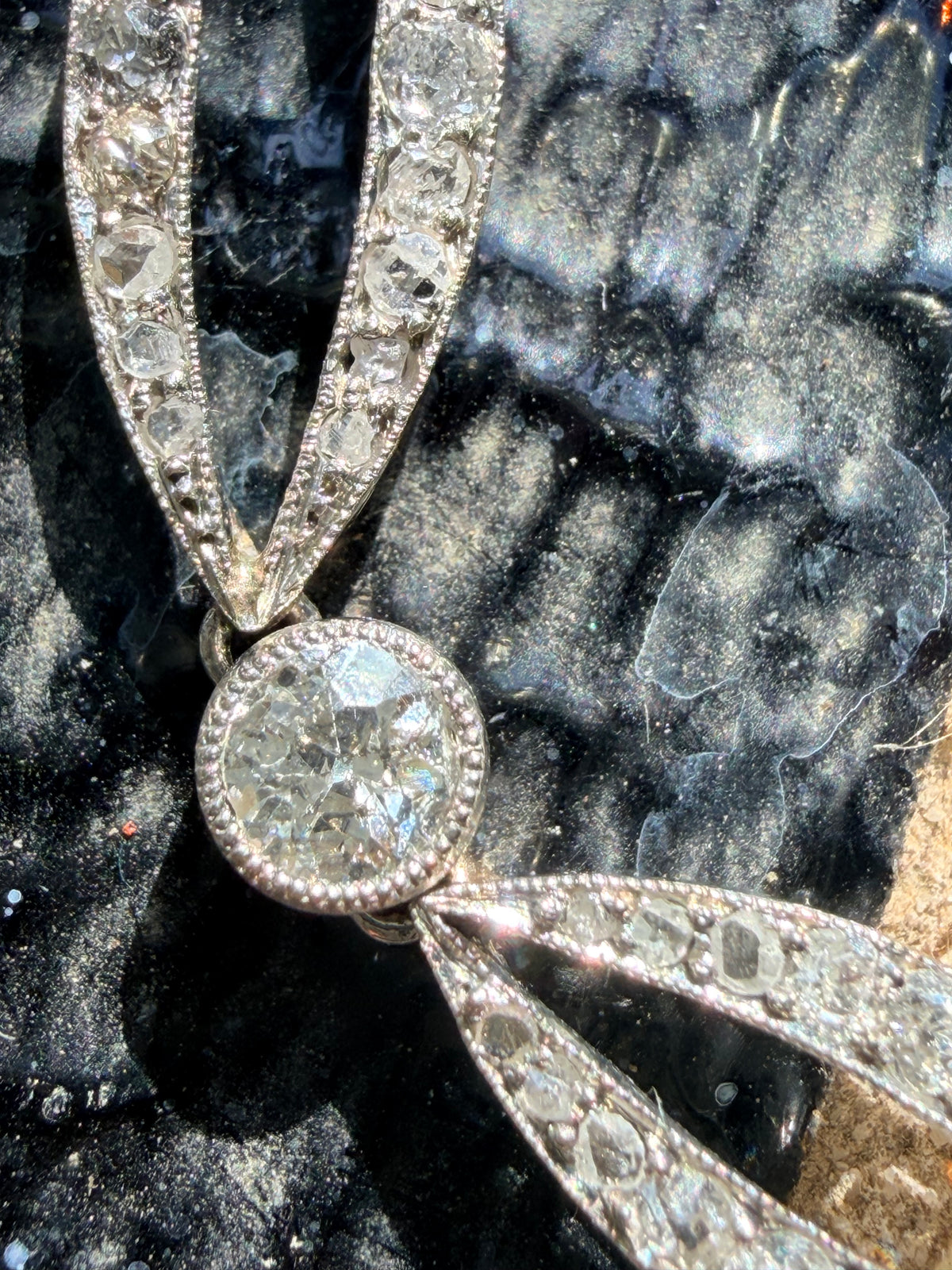 Art Deco Old Cut Diamond Bracelet